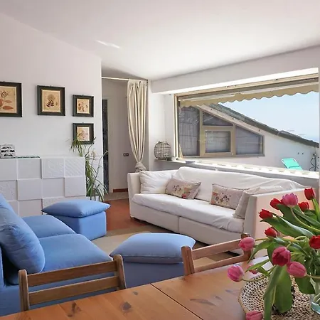 Il Mare Nel Bosco Con Terrazza Nella Natura, Vista Mare, E Isole Tatil Evi