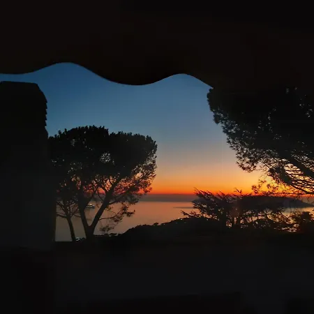Il Mare Nel Bosco Con Terrazza Nella Natura, Vista Mare, E Isole Tatil Evi Lerici