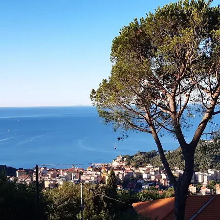 Tatil Evi Il Mare Nel Bosco Con Terrazza Nella Natura, Vista Mare, E Isole *