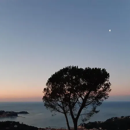 Tatil Evi Il Mare Nel Bosco Con Terrazza Nella Natura, Vista Mare, E Isole *
